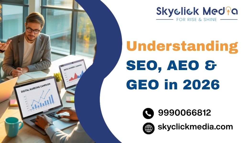 Understanding SEO, GEO, PPC & AEO in 2026